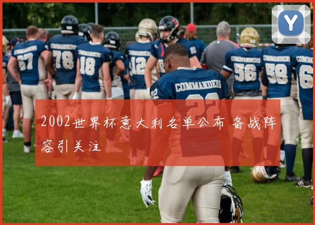 2002世界杯意大利名单公布 备战阵容引关注