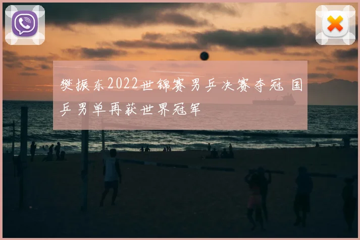 樊振东2022世锦赛男乒决赛夺冠 国乒男单再获世界冠军