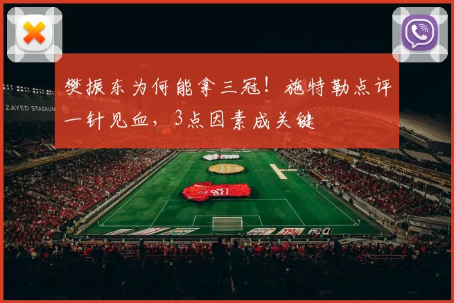 樊振东为何能拿三冠！施特勒点评一针见血，3点因素成关键